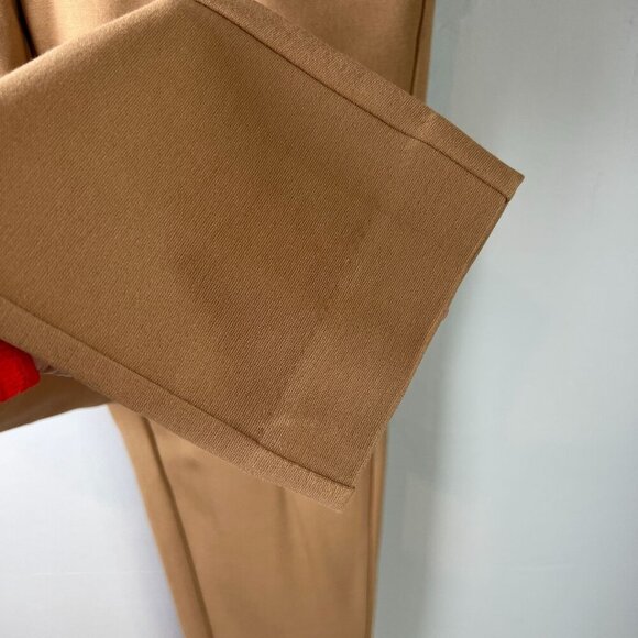 Michael Michael Kors PETITE Women's Zip-Pocket Pull-on Trousers PXS Dark Camel - Picture 4 of 13